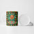 Kenya Christmas Ceramic Mug with Santa Feast Scene and Festive Wreath Pattern - Wonder Print Shop
