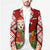 Croatia Christmas Blazer with Dalmatian Dog Presents and Red Plaid Holiday - Wonder Print Shop