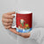 Croatia Christmas Ceramic Mug with Dalmatian Dog Presents and Red Plaid Holiday - Wonder Print Shop