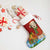 Croatia Christmas Stocking with Dalmatian Dog Presents and Red Plaid Holiday - Wonder Print Shop
