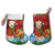 Croatia Christmas Stocking with Dalmatian Dog Presents and Red Plaid Holiday - Wonder Print Shop