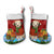 Croatia Christmas Stocking with Dalmatian Dog Presents and Red Plaid Holiday - Wonder Print Shop