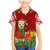 Croatia Christmas Family Matching Mermaid Dress and Hawaiian Shirt with Dalmatian Dog Presents and Red Plaid Holiday - Wonder Print Shop