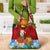 Croatia Christmas Grocery Bag with Dalmatian Dog Presents and Red Plaid Holiday - Wonder Print Shop