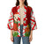 Croatia Christmas Kimono with Dalmatian Dog Presents and Red Plaid Holiday - Wonder Print Shop