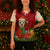 Croatia Christmas Knitted V-Neck Vest with Dalmatian Dog Presents and Red Plaid Holiday - Wonder Print Shop