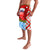 Croatia Christmas Lavalava with Dalmatian Dog Presents and Red Plaid Holiday - Wonder Print Shop
