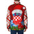 Croatia Christmas Padded Jacket with Dalmatian Dog Presents and Red Plaid Holiday - Wonder Print Shop