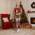 Croatia Christmas Pajama Set with Dalmatian Dog Presents and Red Plaid Holiday - Wonder Print Shop