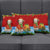 Croatia Christmas Pillow Cover with Dalmatian Dog Presents and Red Plaid Holiday - Wonder Print Shop