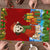 Croatia Christmas Puzzle with Dalmatian Dog Presents and Red Plaid Holiday - Wonder Print Shop