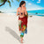 Croatia Christmas Sarong with Dalmatian Dog Presents and Red Plaid Holiday - Wonder Print Shop
