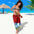 Croatia Christmas Sarong with Dalmatian Dog Presents and Red Plaid Holiday - Wonder Print Shop