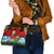 Croatia Christmas Shoulder Handbag with Dalmatian Dog Presents and Red Plaid Holiday - Wonder Print Shop