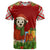 Croatia Christmas T Shirt with Dalmatian Dog Presents and Red Plaid Holiday - Wonder Print Shop