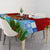 Croatia Christmas Tablecloth with Dalmatian Dog Presents and Red Plaid Holiday - Wonder Print Shop