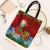 Croatia Christmas Tote Bag with Dalmatian Dog Presents and Red Plaid Holiday - Wonder Print Shop