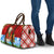 Croatia Christmas Travel Bag with Dalmatian Dog Presents and Red Plaid Holiday - Wonder Print Shop