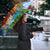 Croatia Christmas Umbrella with Dalmatian Dog Presents and Red Plaid Holiday - Wonder Print Shop