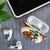 Croatia Christmas AirPods Case with Santa Sleigh Presents and Red Checkered Crest - Wonder Print Shop