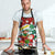 Croatia Christmas Apron with Santa Sleigh Presents and Red Checkered Crest - Wonder Print Shop