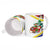 Croatia Christmas Ceramic Mug with Santa Sleigh Presents and Red Checkered Crest - Wonder Print Shop