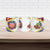 Croatia Christmas Ceramic Mug with Santa Sleigh Presents and Red Checkered Crest - Wonder Print Shop