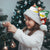 Croatia Christmas Santa Hat with Santa Sleigh Presents and Red Checkered Crest - Wonder Print Shop