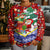 Croatia Christmas Kid Ugly Christmas Sweater with Santa Sleigh Presents and Red Checkered Crest - Wonder Print Shop