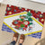 Croatia Christmas Rubber Doormat with Santa Sleigh Presents and Red Checkered Crest - Wonder Print Shop