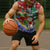 Croatia Christmas Sleeveless Hoodie with Santa Sleigh Presents and Red Checkered Crest - Wonder Print Shop