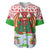 Wales Christmas Baseball Jersey with Red Dragon Gift and Holiday Crest Snow Scene - Wonder Print Shop