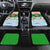 Wales Christmas Car Mats with Red Dragon Gift and Holiday Crest Snow Scene - Wonder Print Shop