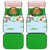 Wales Christmas Car Mats with Red Dragon Gift and Holiday Crest Snow Scene - Wonder Print Shop