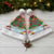 Wales Christmas Santa Hat with Red Dragon Gift and Holiday Crest Snow Scene - Wonder Print Shop