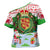 Wales Christmas Cross Shoulder Shirt with Red Dragon Gift and Holiday Crest Snow Scene - Wonder Print Shop