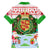 Wales Christmas Family Matching Off The Shoulder Long Sleeve Dress and Hawaiian Shirt with Red Dragon Gift and Holiday Crest Snow Scene - Wonder Print Shop