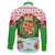 Wales Christmas Family Matching Short Sleeve Bodycon Dress and Hawaiian Shirt with Red Dragon Gift and Holiday Crest Snow Scene - Wonder Print Shop