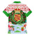 Wales Christmas Family Matching Summer Maxi Dress and Hawaiian Shirt with Red Dragon Gift and Holiday Crest Snow Scene - Wonder Print Shop