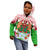 Wales Christmas Kid Hoodie with Red Dragon Gift and Holiday Crest Snow Scene - Wonder Print Shop