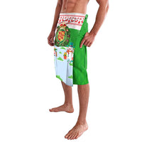 Wales Christmas Lavalava with Red Dragon Gift and Holiday Crest Snow Scene - Wonder Print Shop