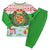 Wales Christmas Pajama Set with Red Dragon Gift and Holiday Crest Snow Scene - Wonder Print Shop