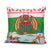 Wales Christmas Pillow Cover with Red Dragon Gift and Holiday Crest Snow Scene - Wonder Print Shop
