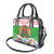 Wales Christmas Shoulder Handbag with Red Dragon Gift and Holiday Crest Snow Scene - Wonder Print Shop