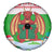 Wales Christmas Spare Tire Cover with Red Dragon Gift and Holiday Crest Snow Scene - Wonder Print Shop