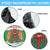 Wales Christmas Spare Tire Cover with Red Dragon Gift and Holiday Crest Snow Scene - Wonder Print Shop