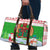 Wales Christmas Travel Bag with Red Dragon Gift and Holiday Crest Snow Scene - Wonder Print Shop