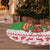 Wales Christmas Tree Skirt with Red Dragon Gift and Holiday Crest Snow Scene - Wonder Print Shop