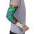 Wales Christmas Arm Sleeves with Red Dragon Santa Sleigh and Festive Green Snowflake - Wonder Print Shop