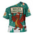 Wales Christmas Cross Shoulder Shirt with Red Dragon Santa Sleigh and Festive Green Snowflake - Wonder Print Shop